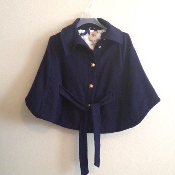 Tulle Jackets & Blazers - Tulle | Dark Blue Cape S